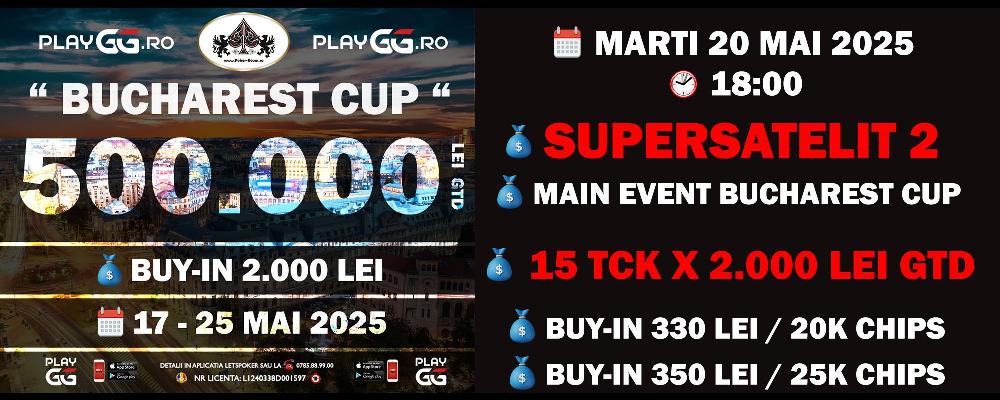 PlayGG Poker Room Bucharest