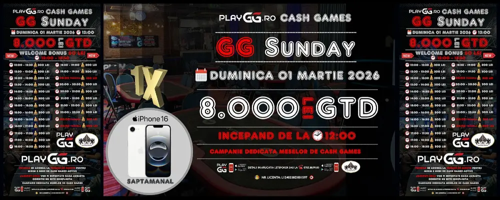 PlayGG Poker Room Bucharest