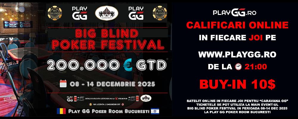 PlayGG Poker Room Bucharest