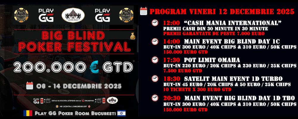 PlayGG Poker Room Bucharest