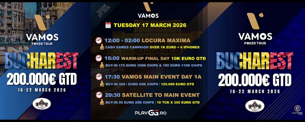 PlayGG Poker Room Bucharest